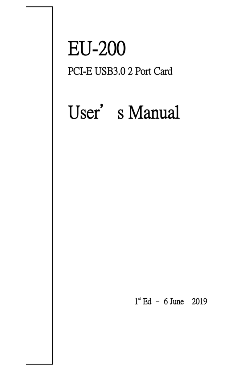 Gbord EU-200 User manual