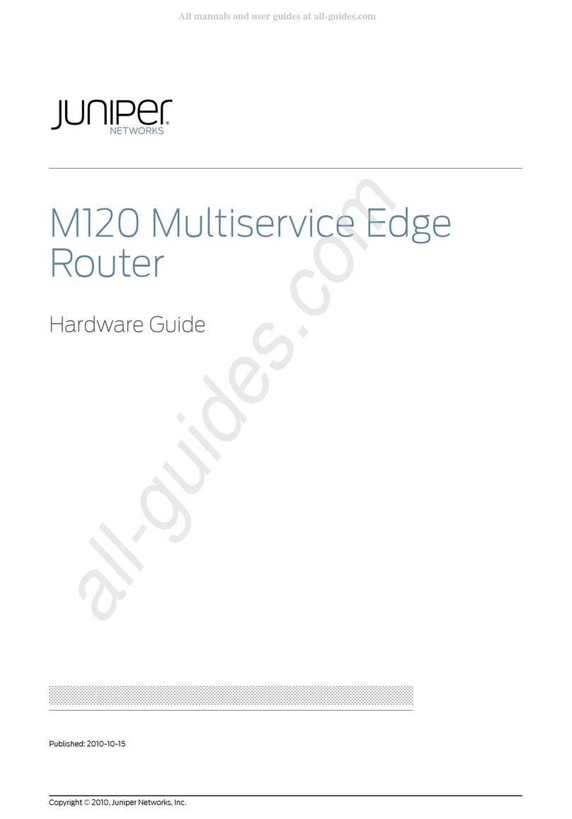 Juniper Juniper Networks Installation instructions Juniper Juniper Networks Installation instructions