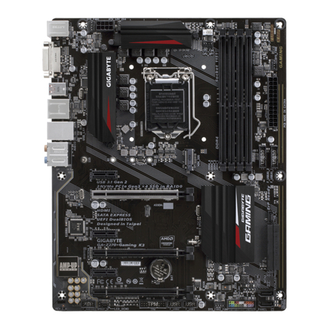 Gigabyte GA-Z270-Gaming K3 user manual