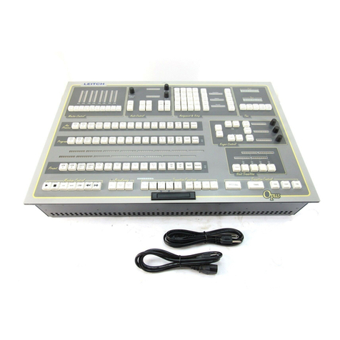 Leitch Opus Master Control Product guide