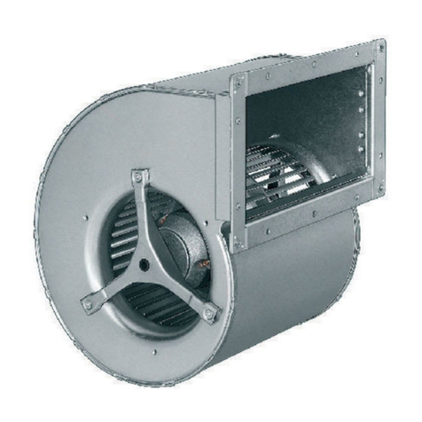 Ebmpapst D4E180-CA02-36 operating instructions