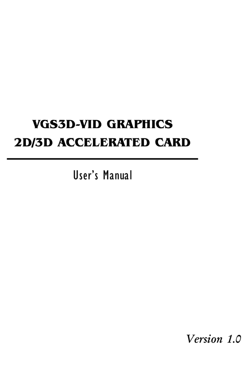 Aztech VGS3D-VID User manual