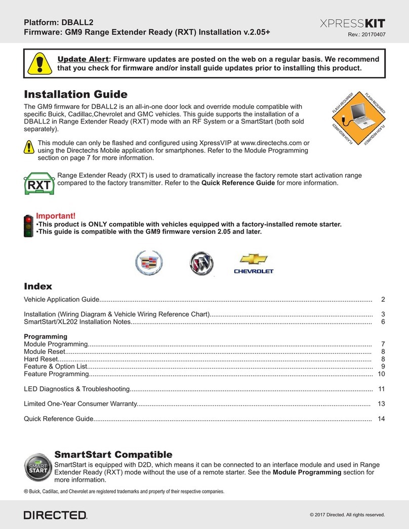Directed XPRESSKIT GM9 manual