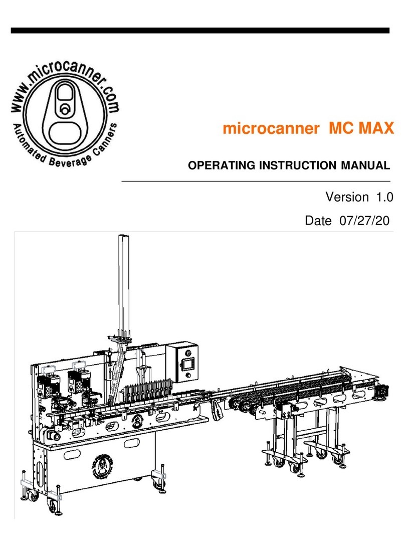 Microcanner MC MAX Operating instructions manual