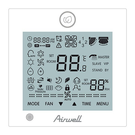 Airwell RWV05 User manual Airwell RWV05 User manual