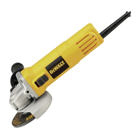 DeWalt DWE4016 User manual