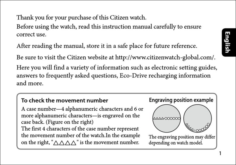 Citizen H82 manual