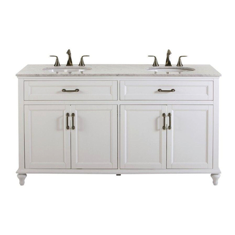 Home Decorators Collection Charleston RLGV6122 Use and care guide