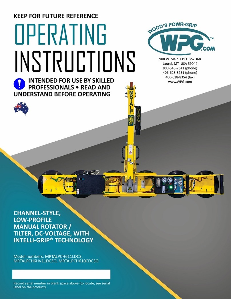 WPG MRTALPCH611LDC3 User manual