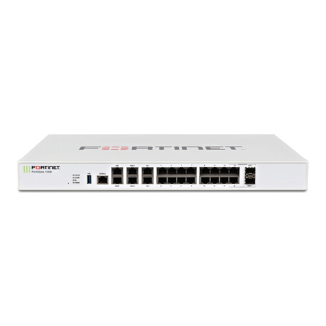 Fortinet FortiVoice Enterprise 100E User manual Fortinet FortiVoice Enterprise 100E User manual