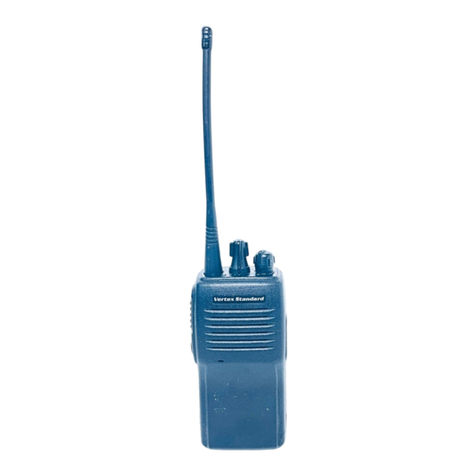 Vertex Standard VX-160EU Service manual