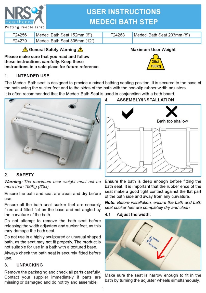 NRS Healthcare F24256 User instructions