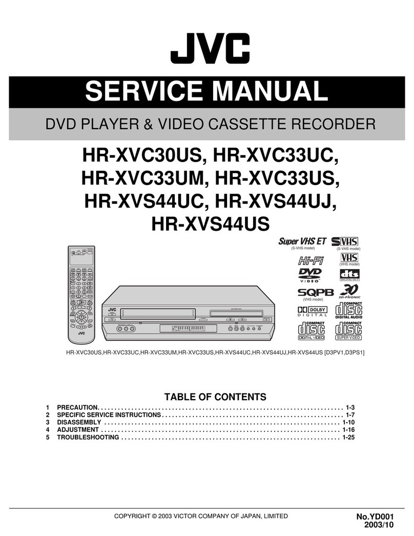 JVC HR-XVC30US Service manual