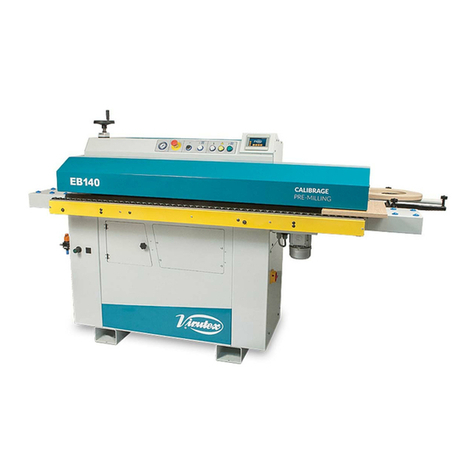 Virutex EB140PLC Premilling Operating instructions