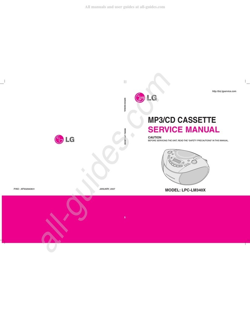 LG LPC-LM340X Service manual