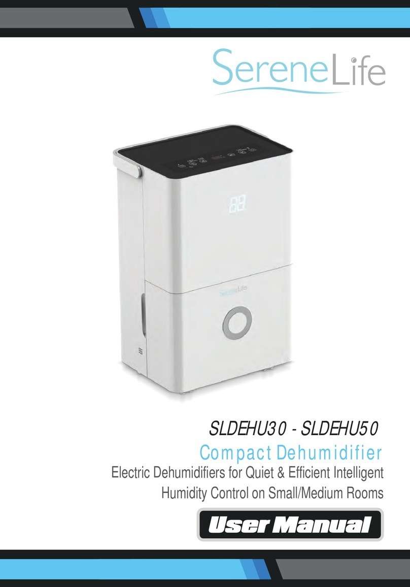 SereneLife SLDEHU30 user manual