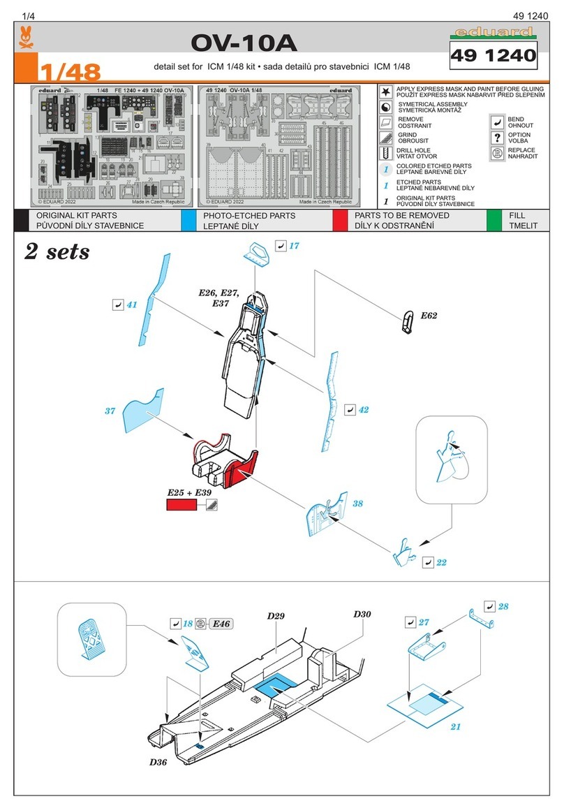 Eduard OV-10A manual