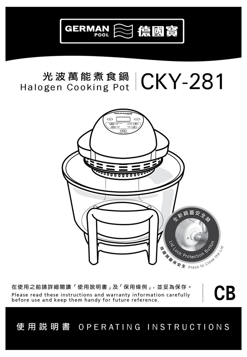 German pool CKY-281 operating instructions German pool CKY-281 operating instructions