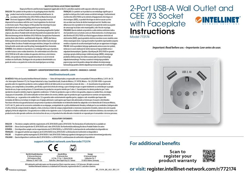 Intellinet 772174 instructions