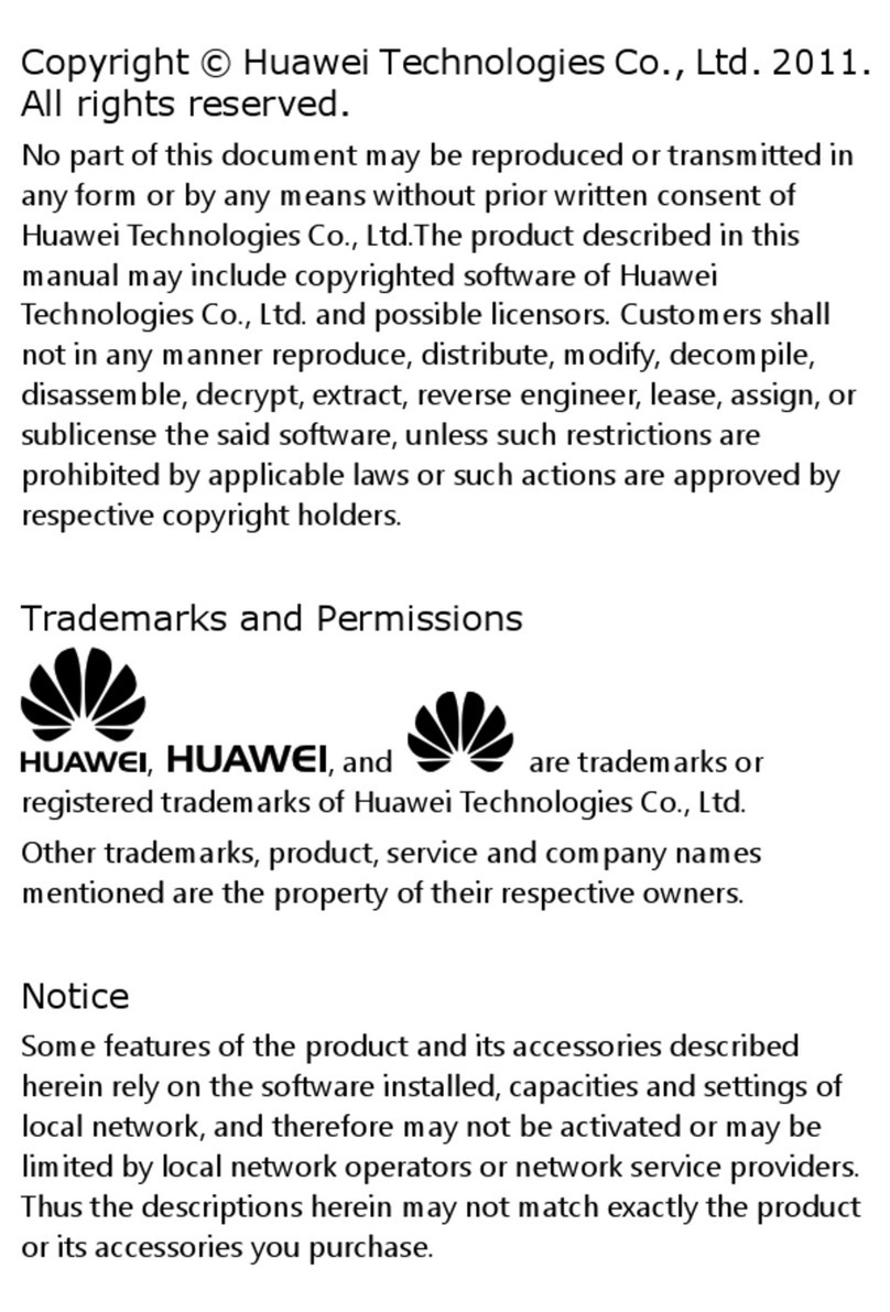 Huawei ES8100 User manual