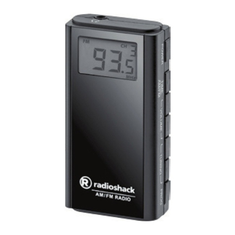 Radio Shack 1201518 User manual