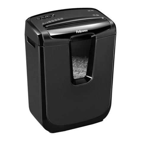 Fellowes Powershred M-7Cm manual