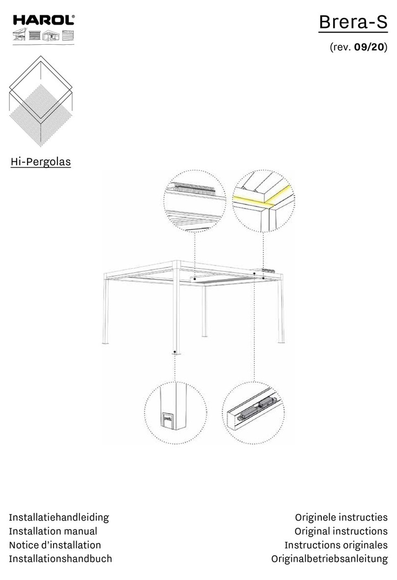 Harol Brera-S installation manual Harol Brera-S installation manual