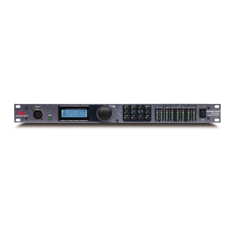 dbx DriveRack User manual