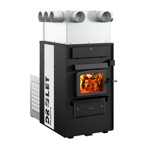 Drolet HEATMAX II Installation and operating instructions