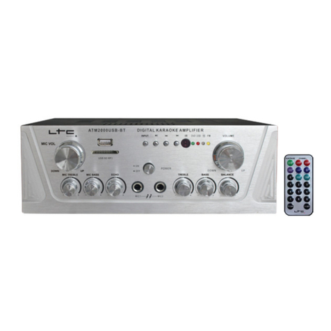 Ltc Audio ATM2000USB-BT instruction manual