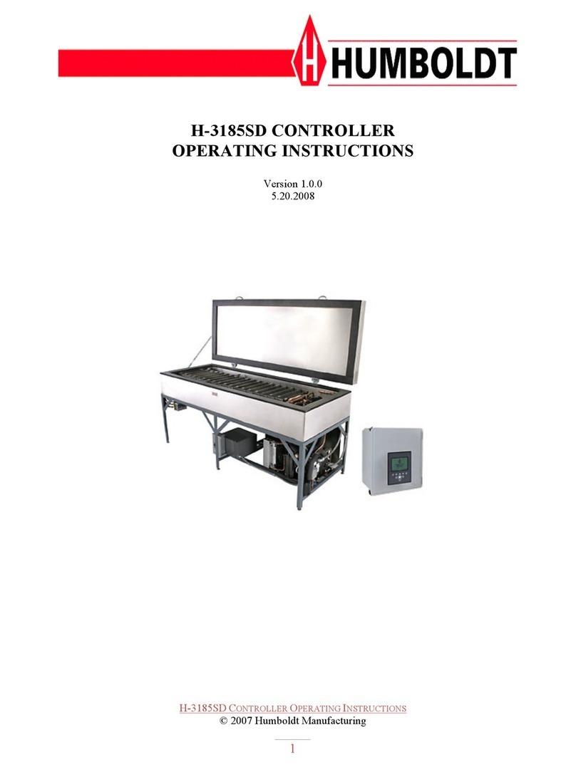 Humboldt H-3185SD operating instructions