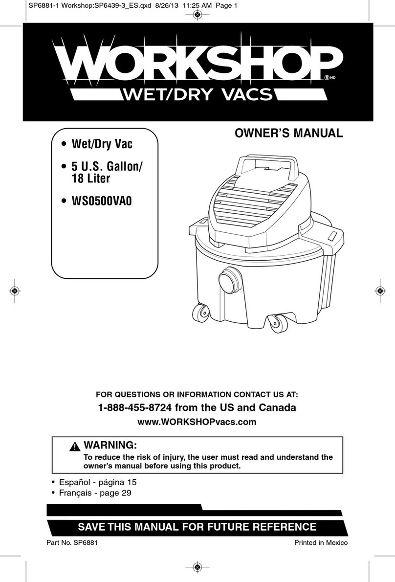 Workshop WS0500VA0 User manual
