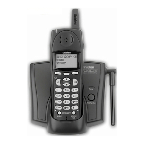 Uniden WDECT 2310 User manual