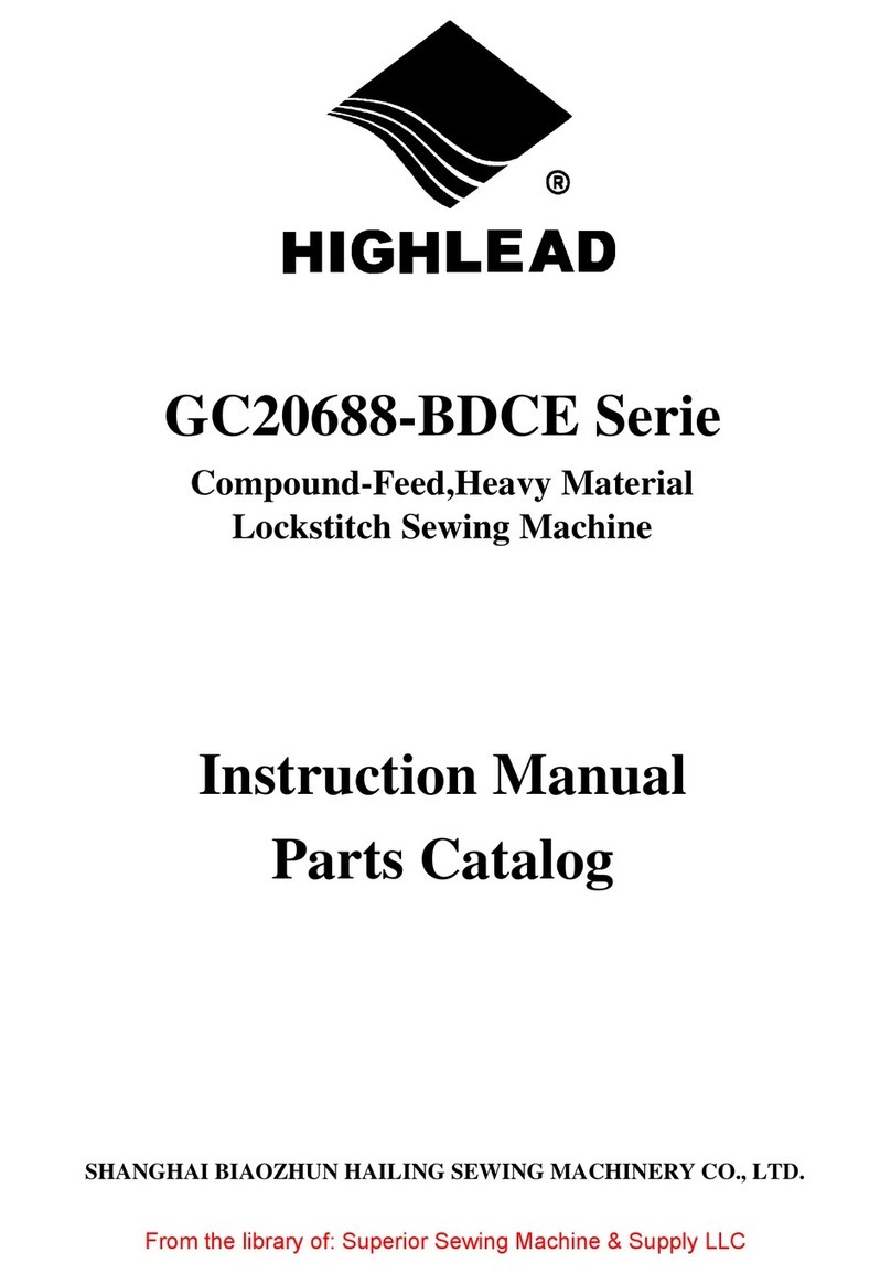 HIGHLEAD GC20688-BDCE Series Instruction manual parts catalog
