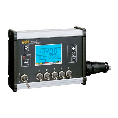 Spraying Systems TeeJet 844-E user manual