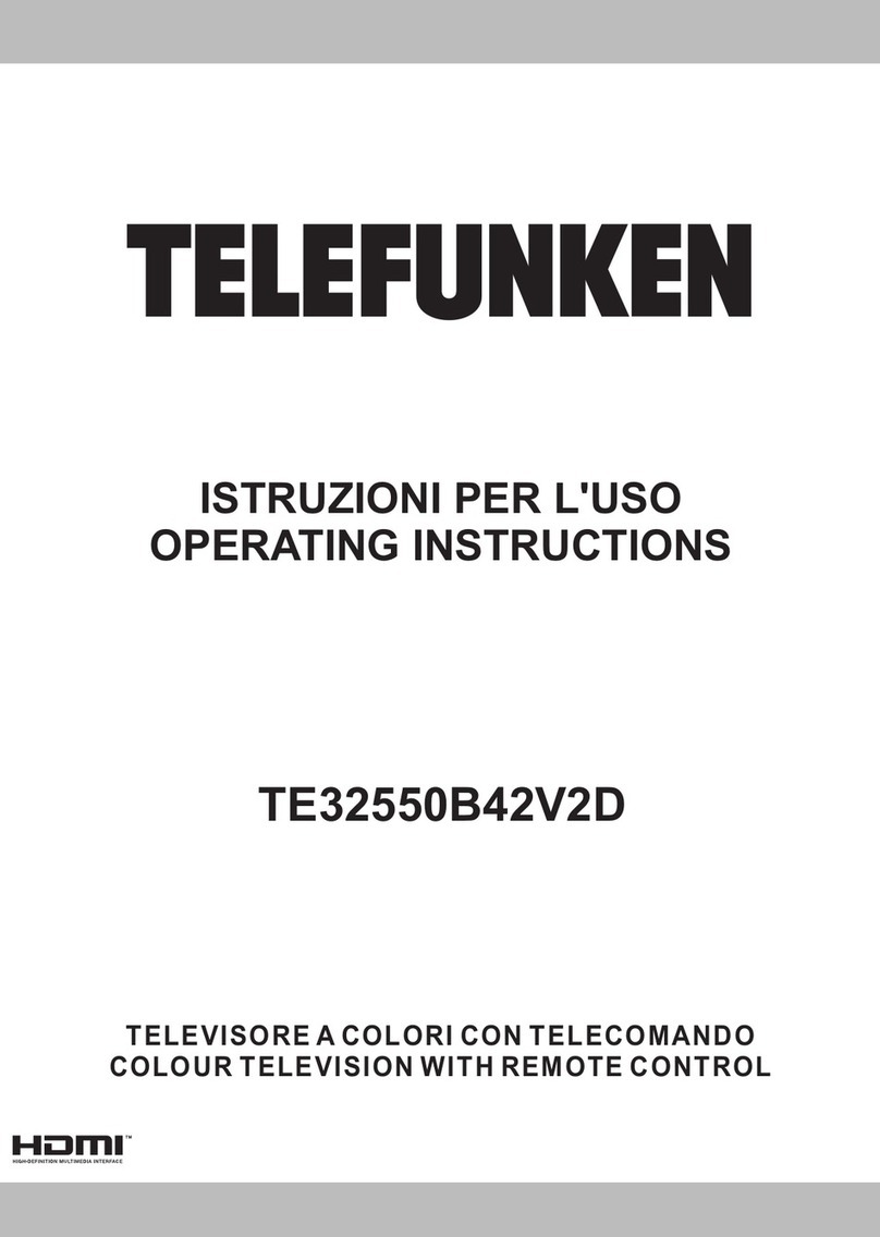 Telefunken TE32550B42V2D User manual