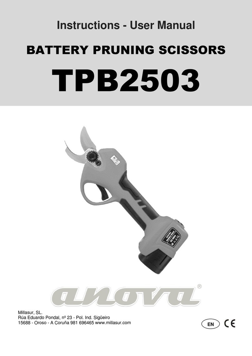 Anova TPB2503 Instructions & user's manual