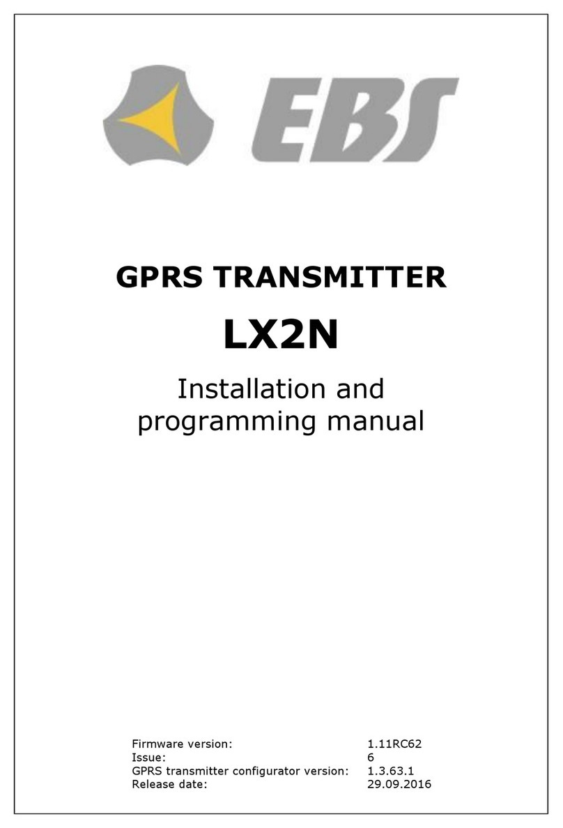 EBS LX2N Assembly instructions