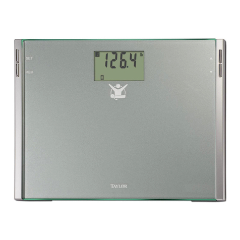 Taylor THE BIGGEST LOSER Cal-Max 7544BL User manual