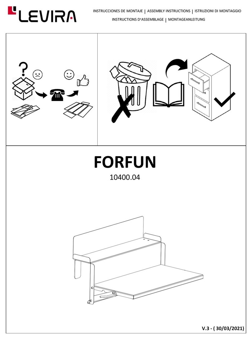 Levira FORFUN 10400.04 Assembly instructions