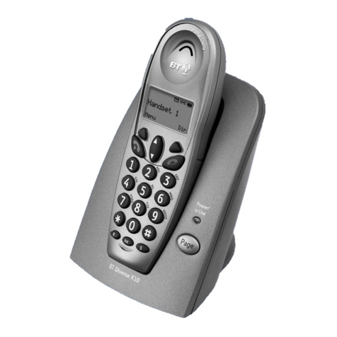 BT DIVERSE X10 User manual BT DIVERSE X10 User manual