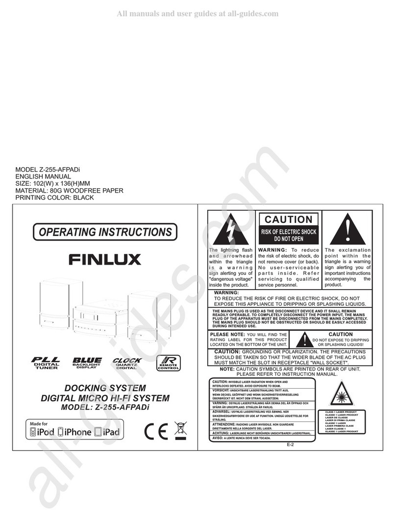 Finlux Z-255-AFPADi User manual
