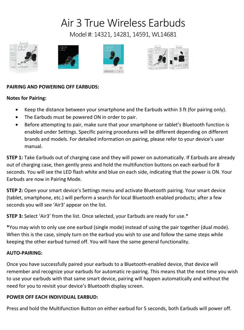 squarespace Air 3 quick start guide