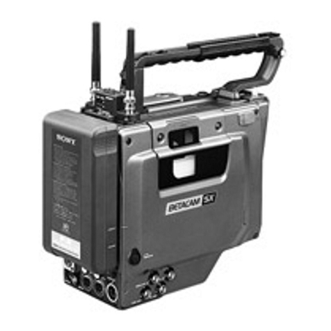 Sony Betacam SX DNV-5 User manual