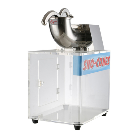 Omcan IC-CN-0500 instruction manual