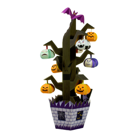 Canon PAPER CRAFT Assembly instructions