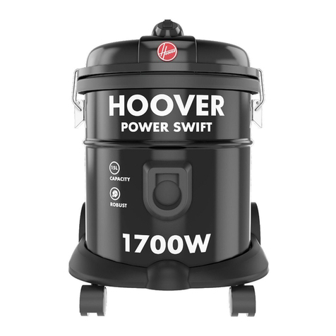 Hoover Power Swift User manual Hoover Power Swift User manual