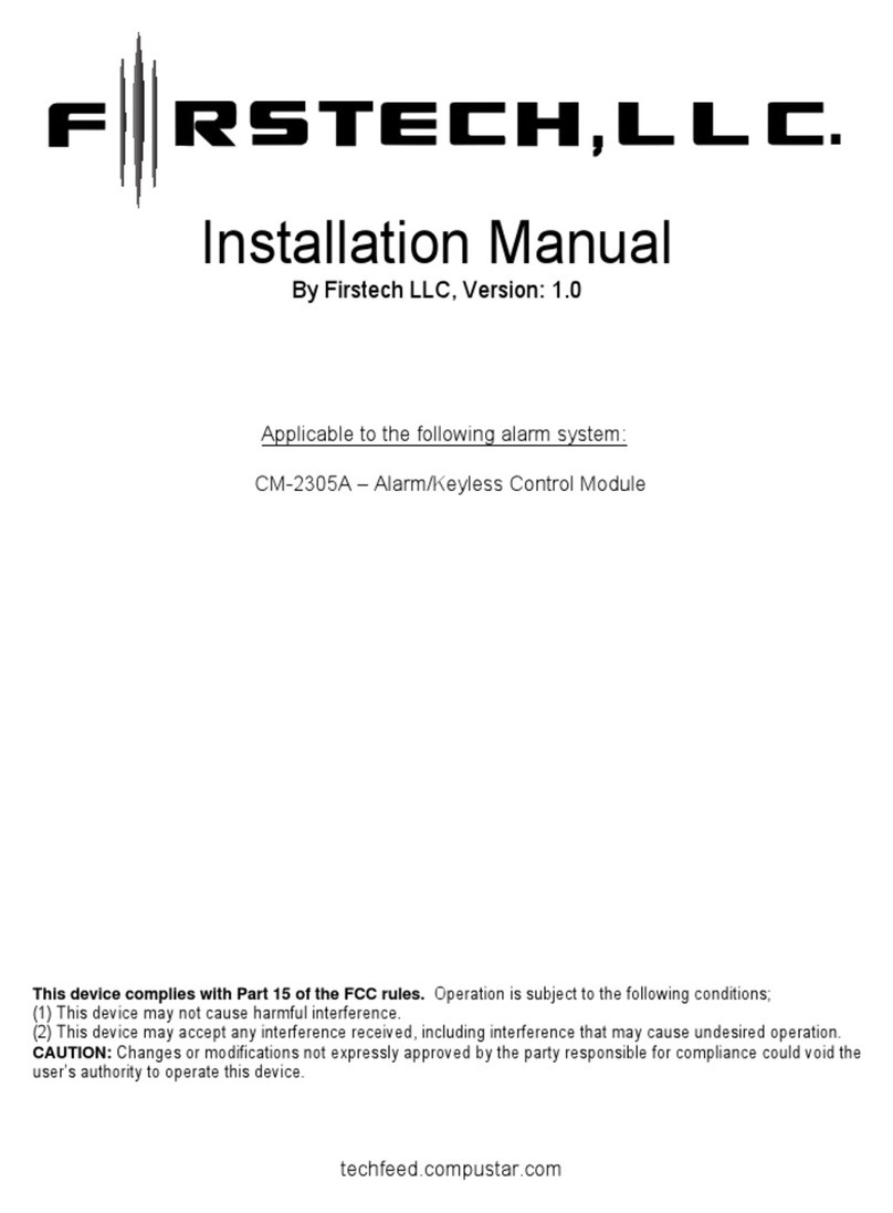 Firstech CM-2305A User manual