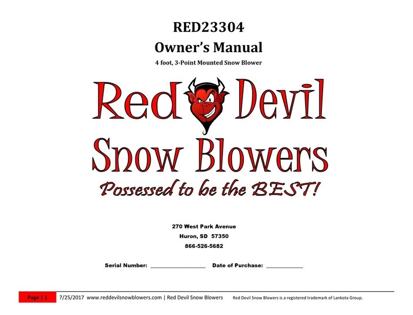 RED DEVIL RED23304 User manual RED DEVIL RED23304 User manual