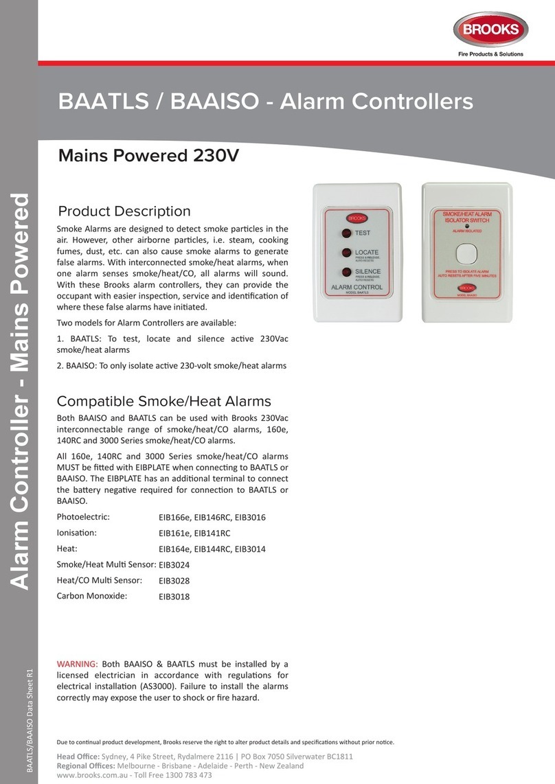 Brooks BAATLS User manual